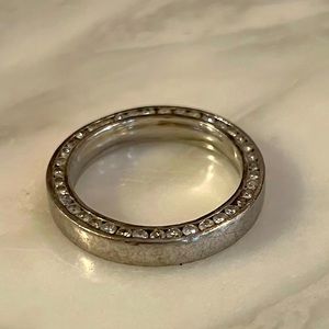 Diamond Wedding Band Size 6.5